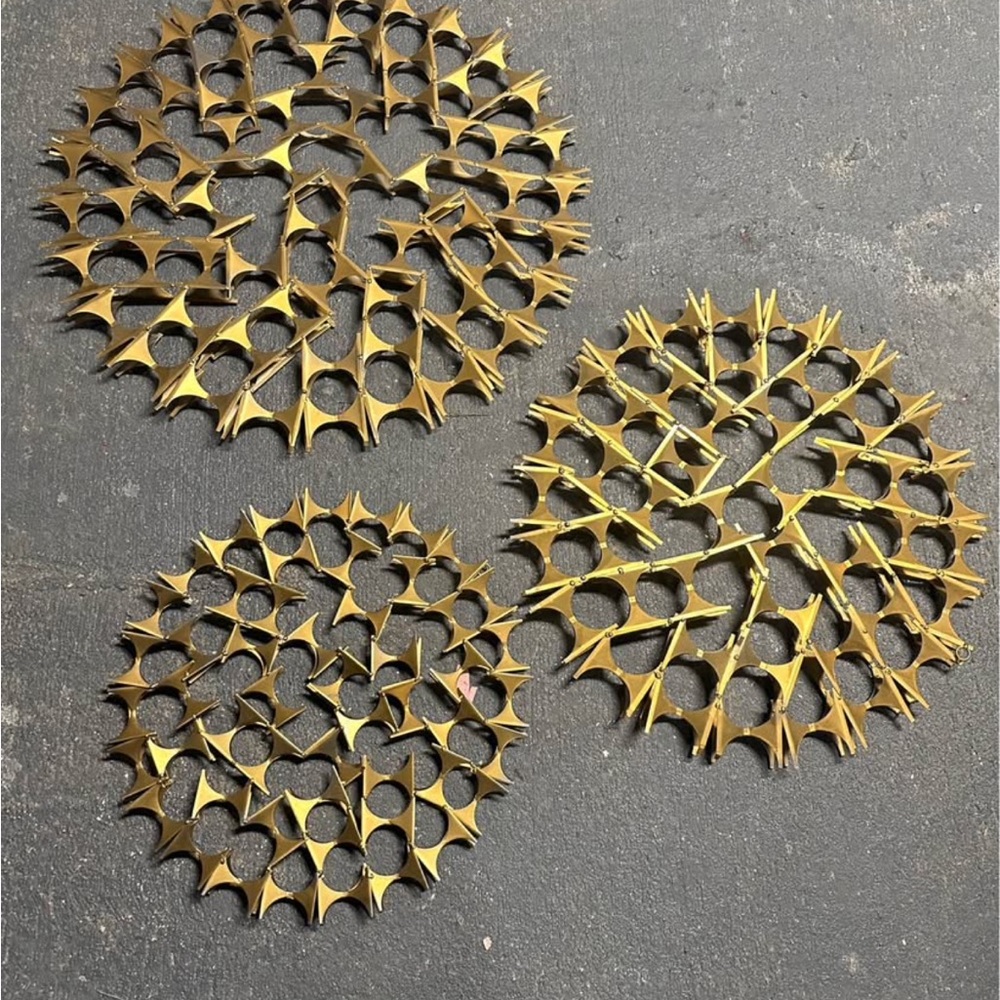 Gold Decorative Wall Art Set